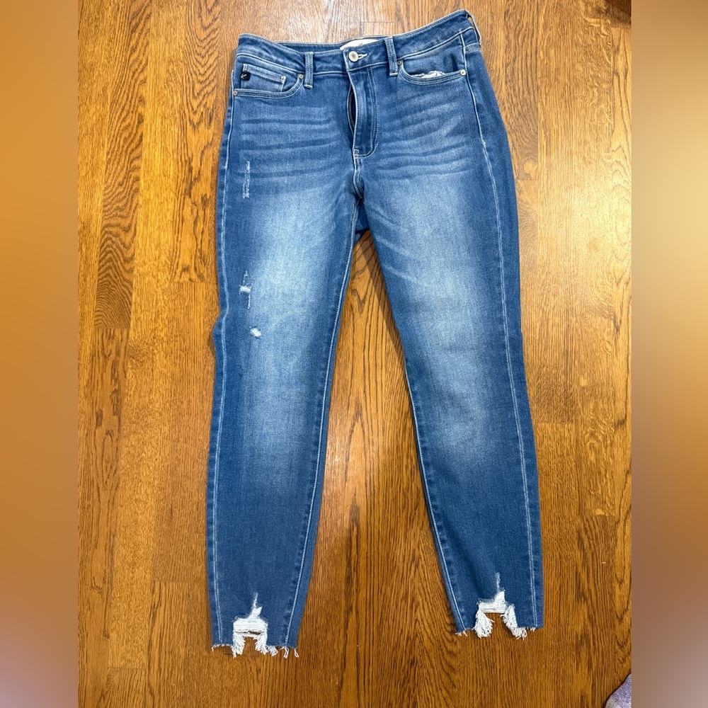 Kancan Distressed Blue Jeans